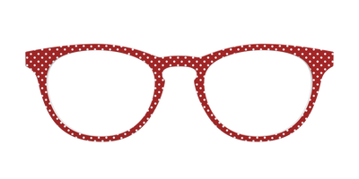 The Ruby Pin Dot - Front Top Thumbnail - Pair Eyewear