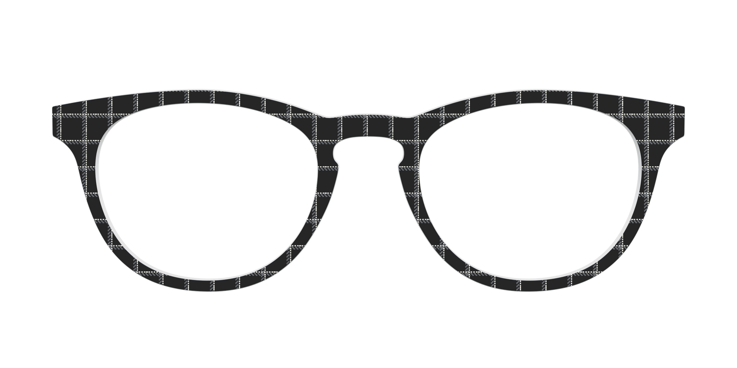 The Windowpane Plaid - Front Top Image - Pair Eyewear