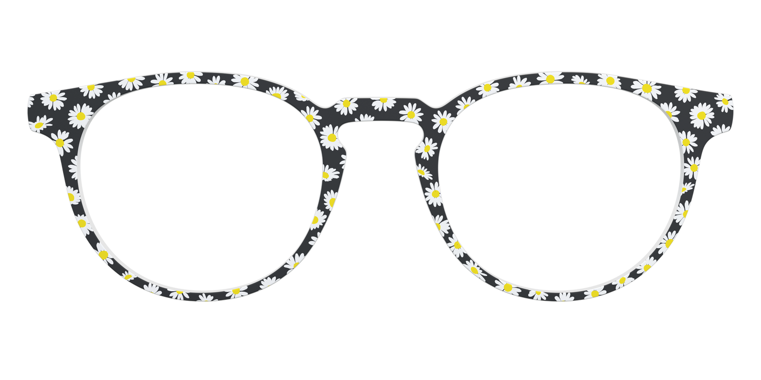 The Black Daisy - Front Top Image - Pair Eyewear