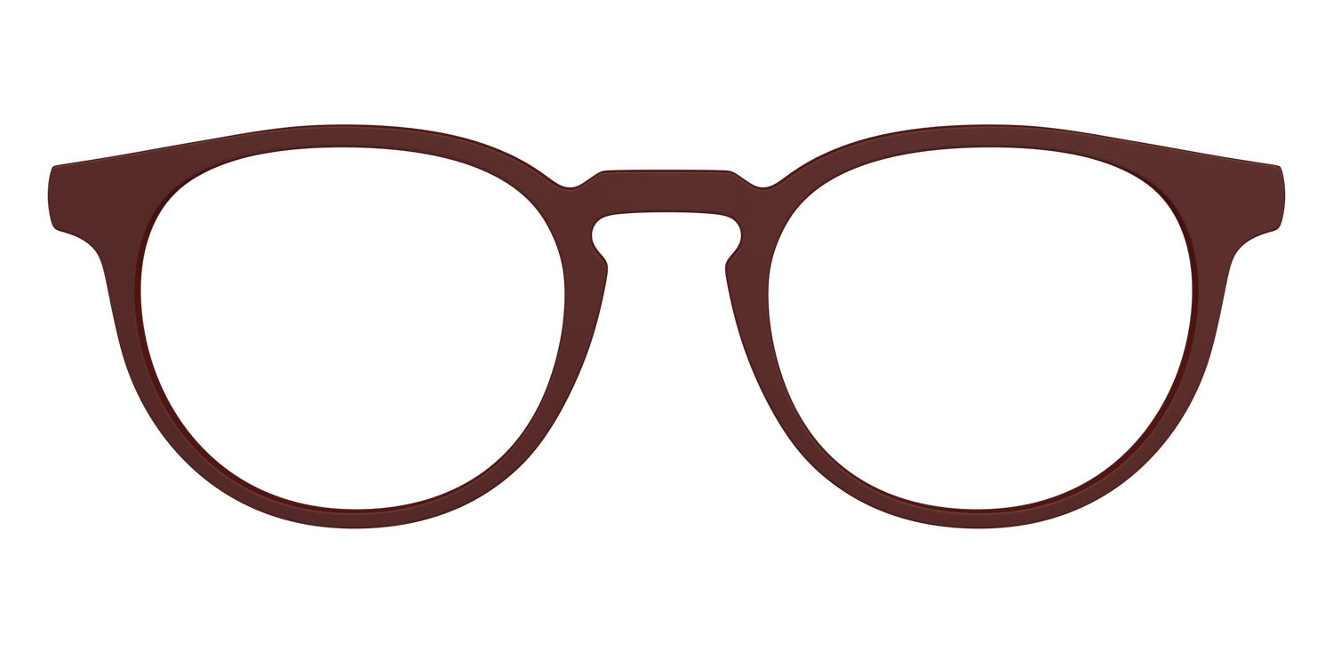 The Chocolate - Front Top Image - Pair Eyewear