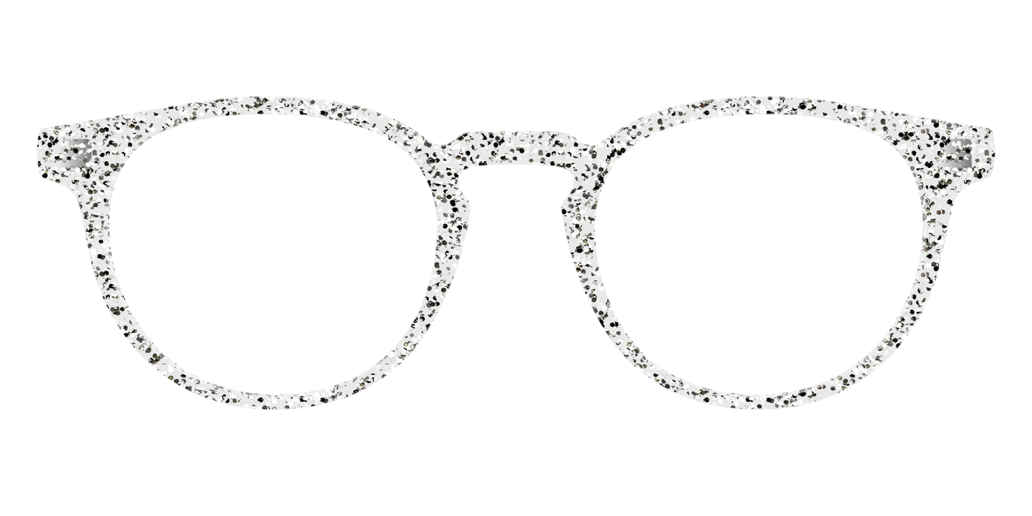 The Silver Sparkle - Front Top Image - Pair Eyewear