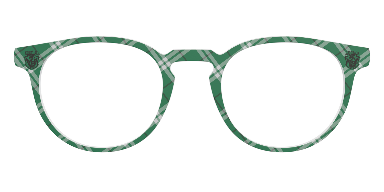 The Slytherin™ Plaid - Front Top Image - Pair Eyewear