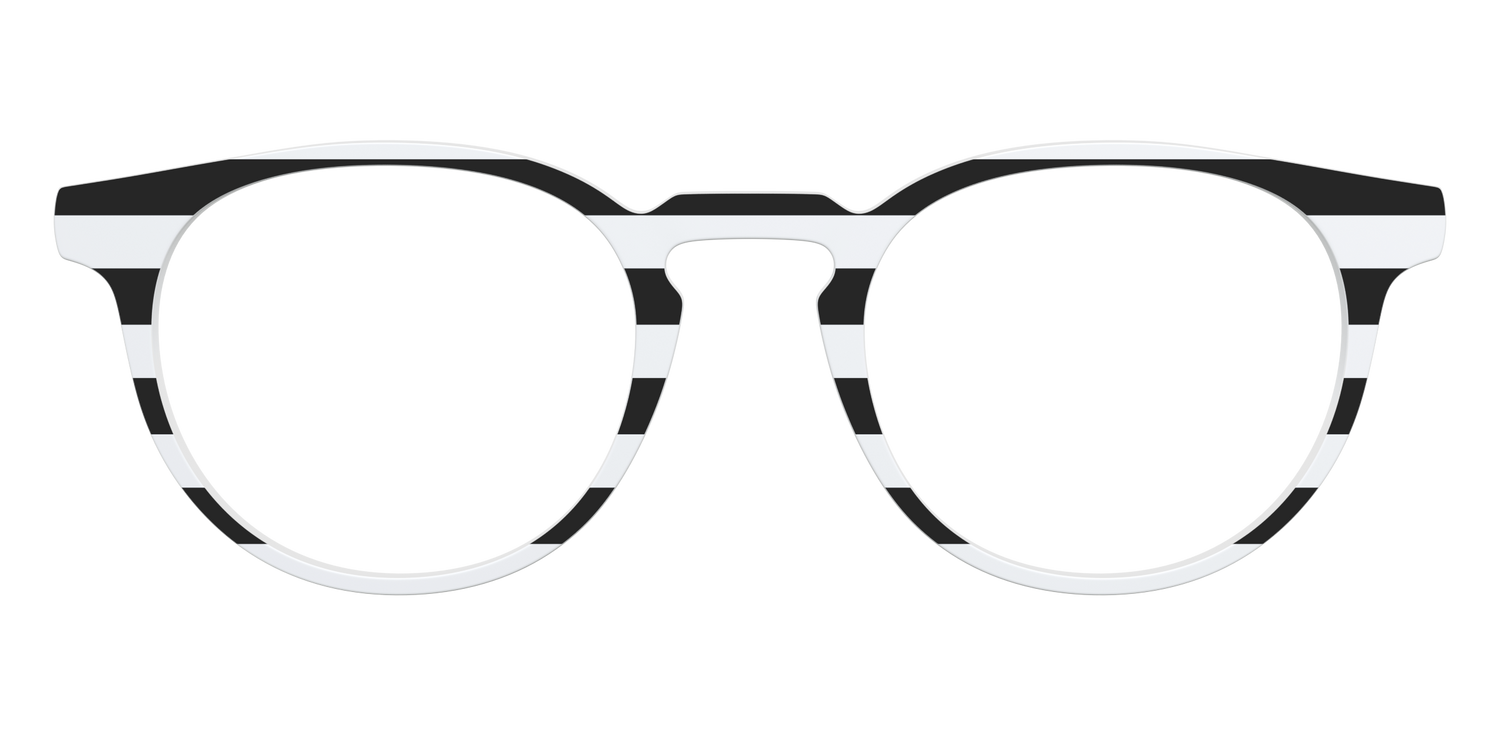 The Striped - Front Top Image - Pair Eyewear