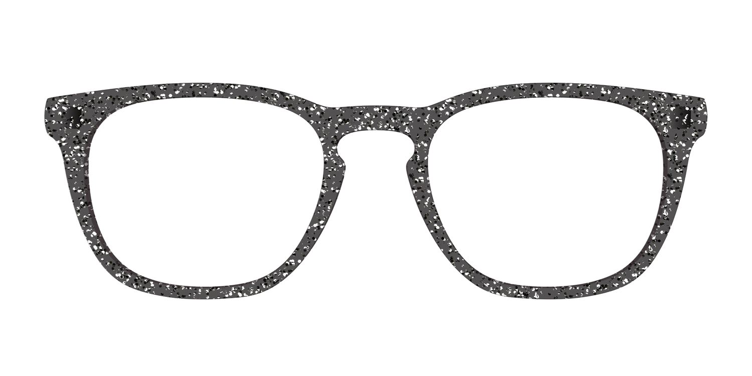 The Black Sparkle - Front Top Image - Pair Eyewear