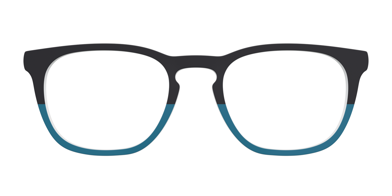 The Cobalt Split - Front Top Image - Pair Eyewear