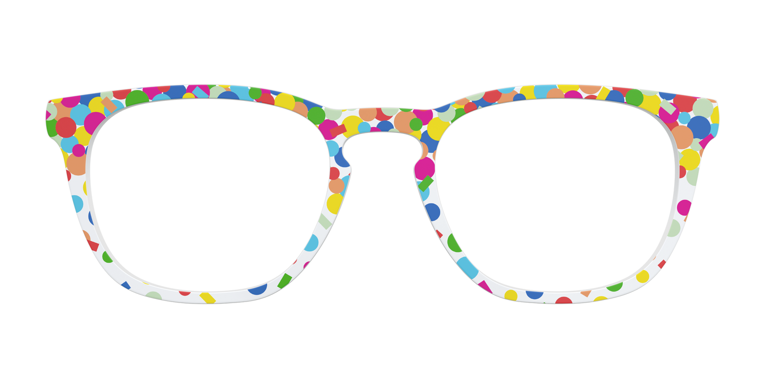The Confetti - Front Top Image - Pair Eyewear