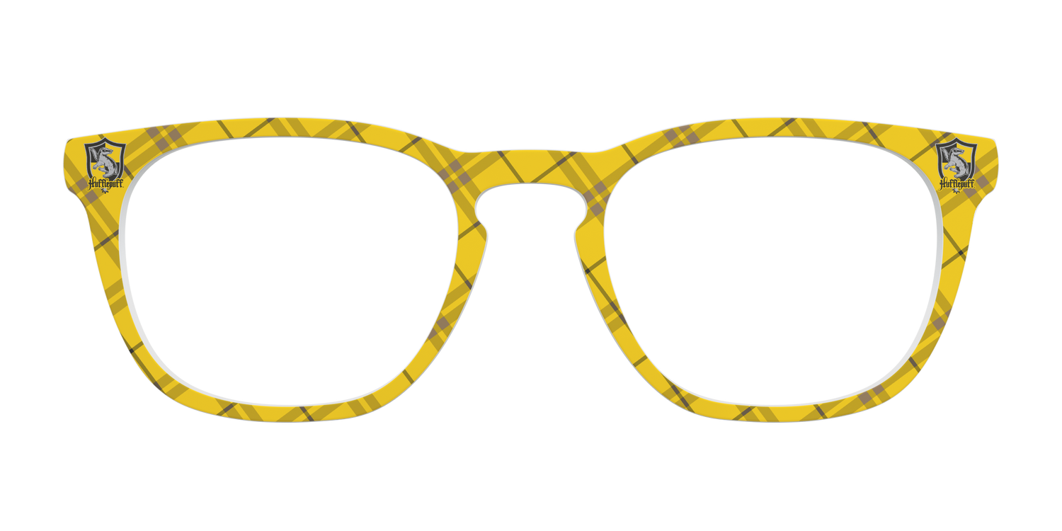 The Hufflepuff™ Plaid - Front Top Image - Pair Eyewear