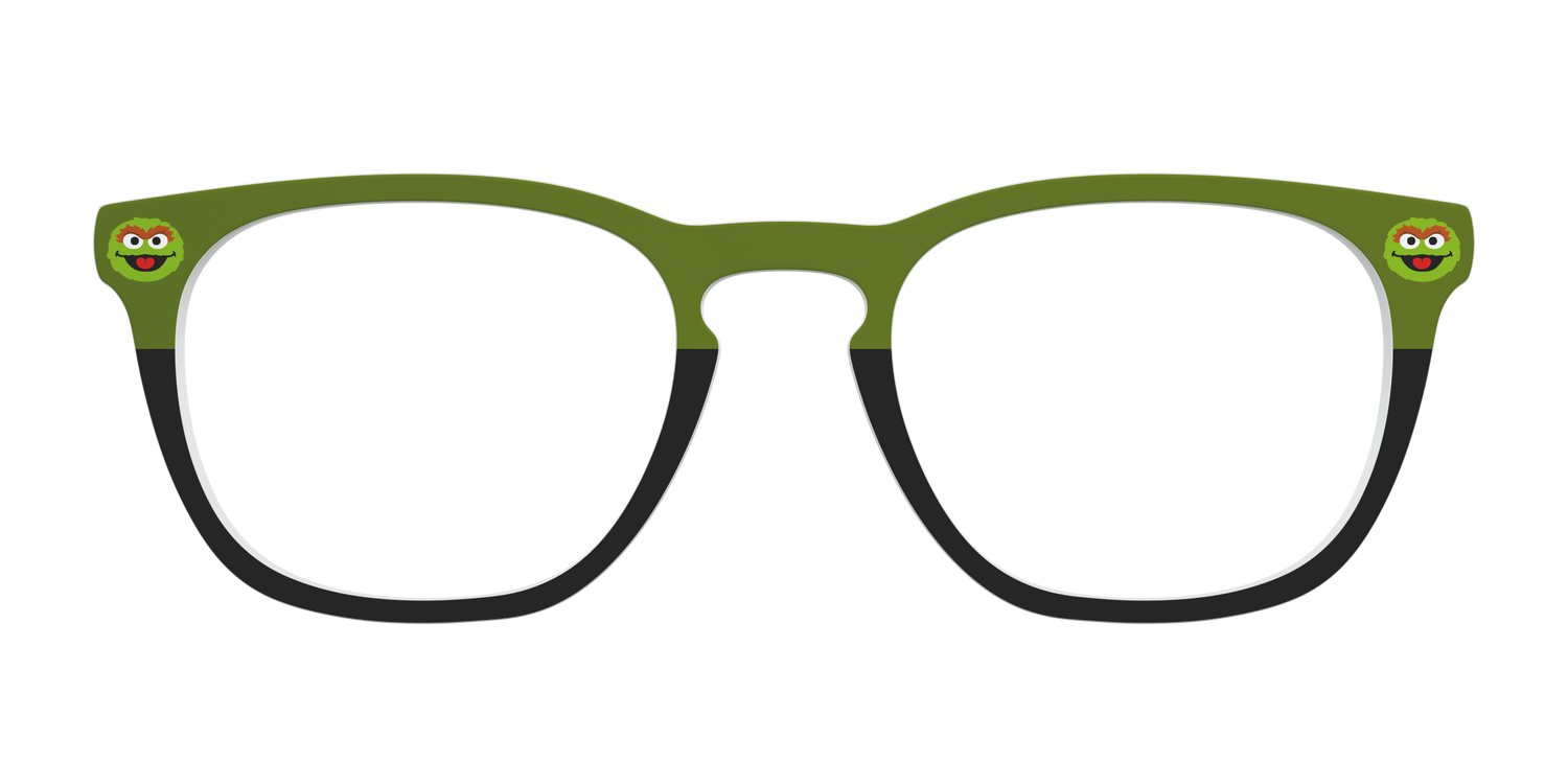 The Oscar the Grouch - Front Top Image - Pair Eyewear