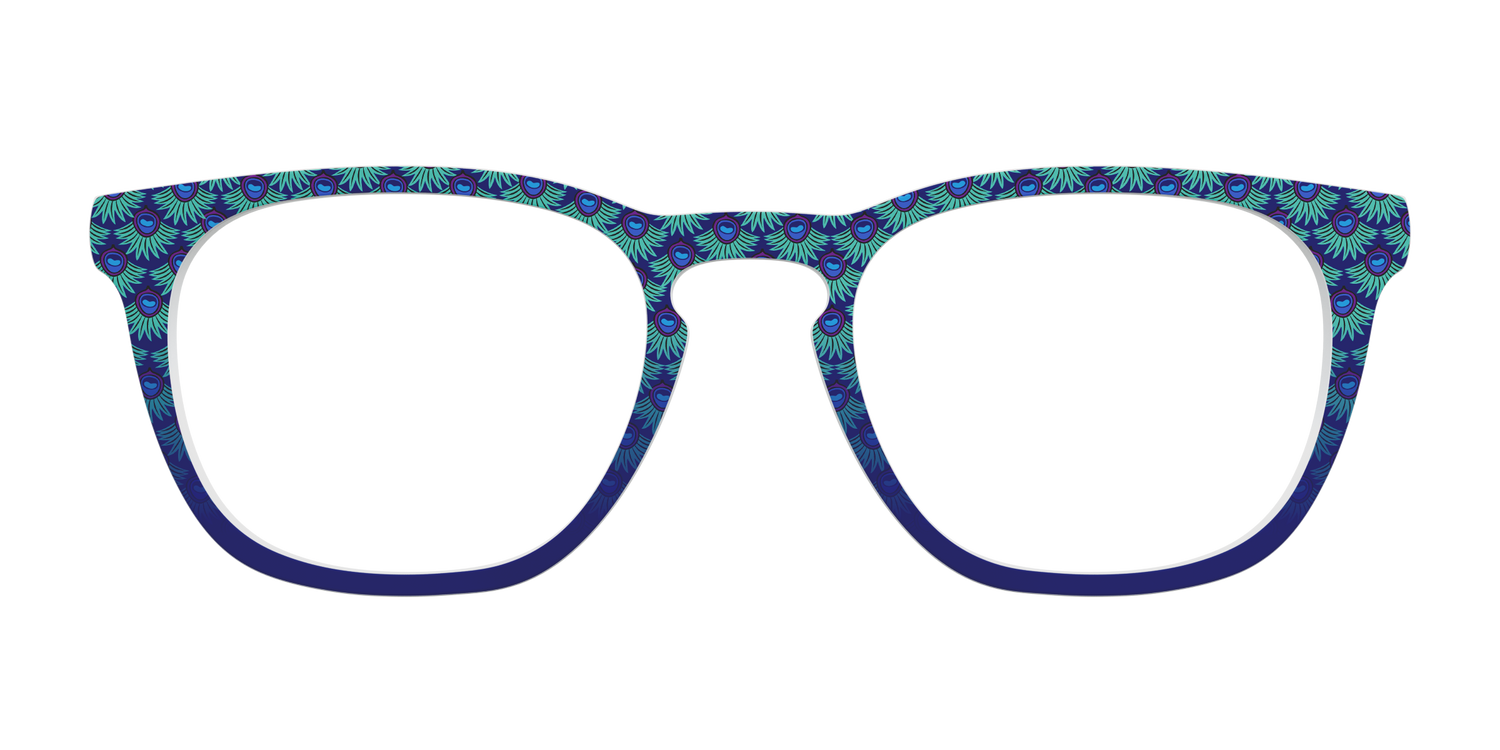 The Peacock Scallop - Front Top Image - Pair Eyewear