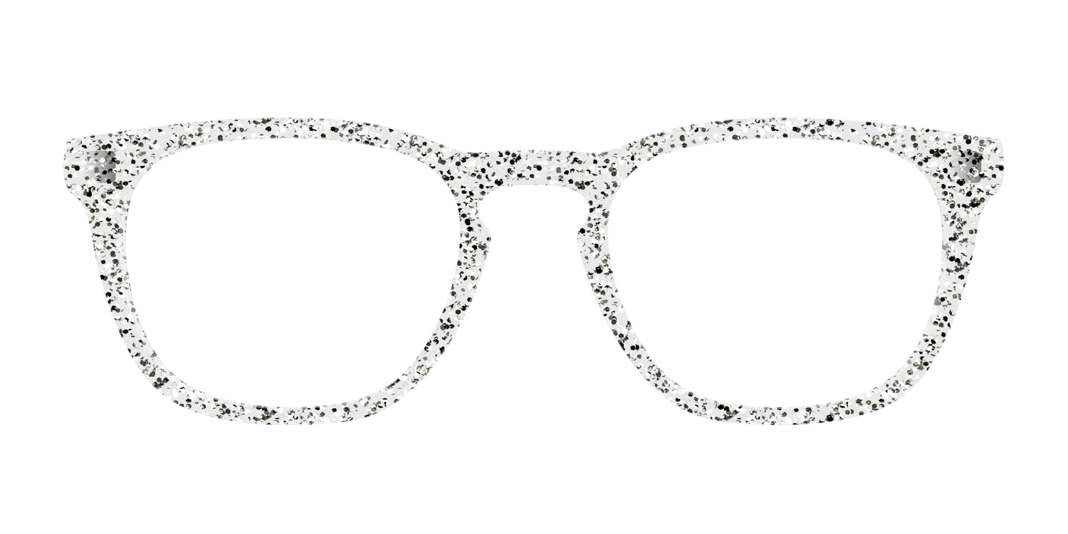 The Silver Sparkle - Front Top Image - Pair Eyewear