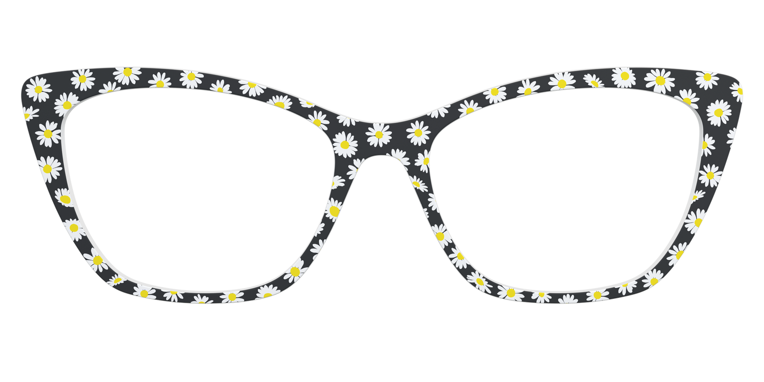 The Black Daisy - Front Top Image - Pair Eyewear
