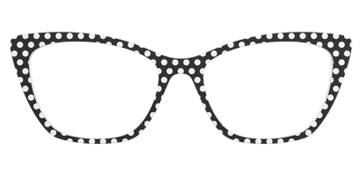 The Black Polka Dots - Front Top Thumbnail - Pair Eyewear