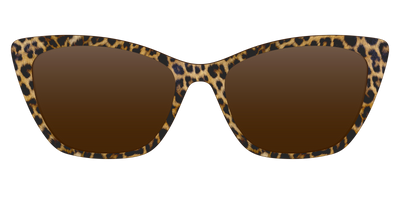 The Polarized Cheetah Spots Sun Top - Front Top Thumbnail - Pair Eyewear