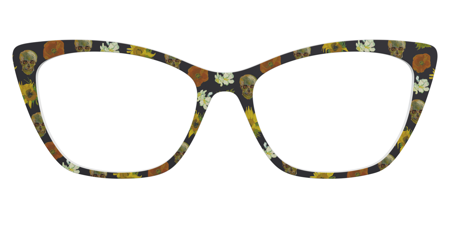 The Floral Skulls - Front Top Image - Pair Eyewear