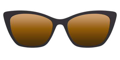 The Polarized Gold Reflective Sun Top - Front Top Thumbnail - Pair Eyewear