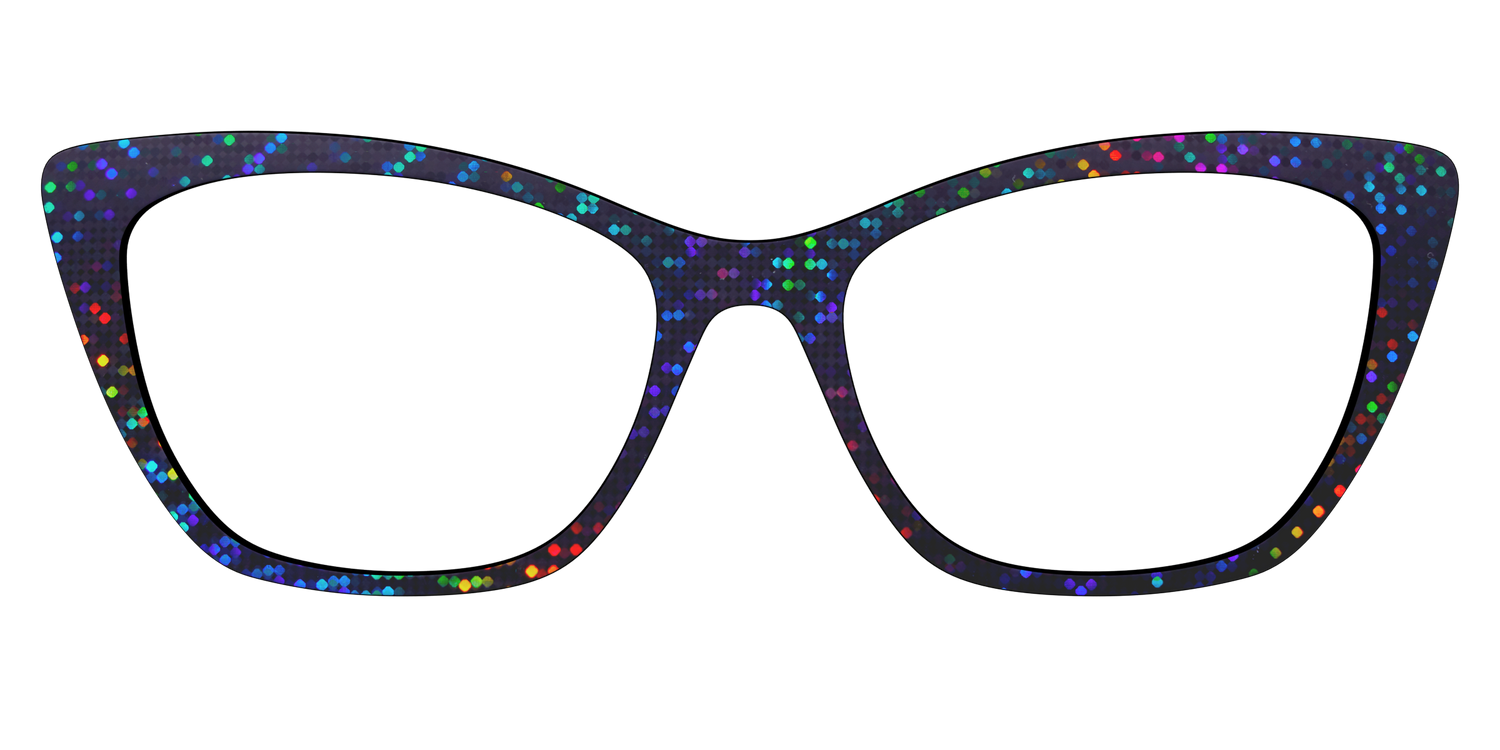 The Holographic Dots - Front Top Image - Pair Eyewear