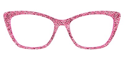 The Hot Pink Sparkle - Front Top Thumbnail - Pair Eyewear