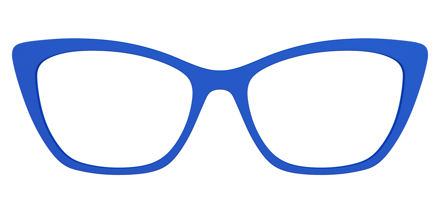 The Indigo - Front Top Image - Pair Eyewear