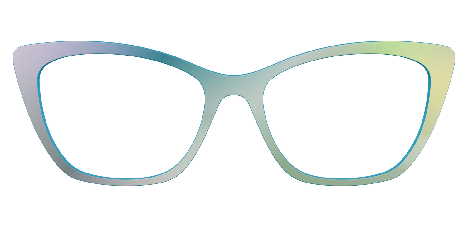 The Iridescent - Front Top Image - Pair Eyewear