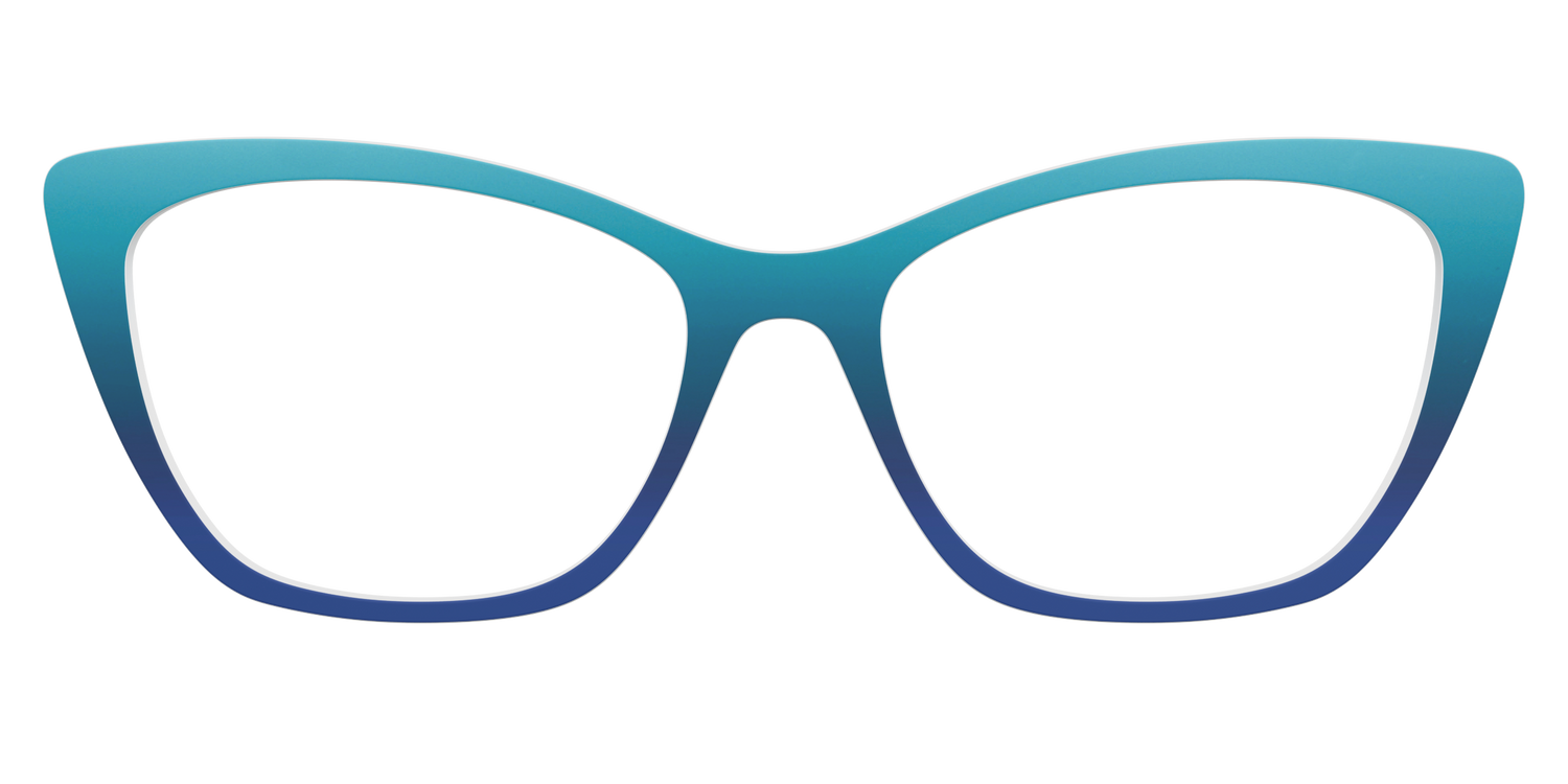 The Ocean Blue - Front Top Image - Pair Eyewear