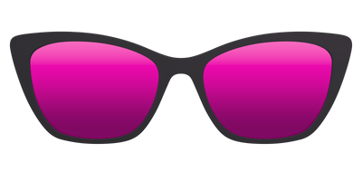 The Polarized Pink Reflective Sun Top - Front Top Thumbnail - Pair Eyewear