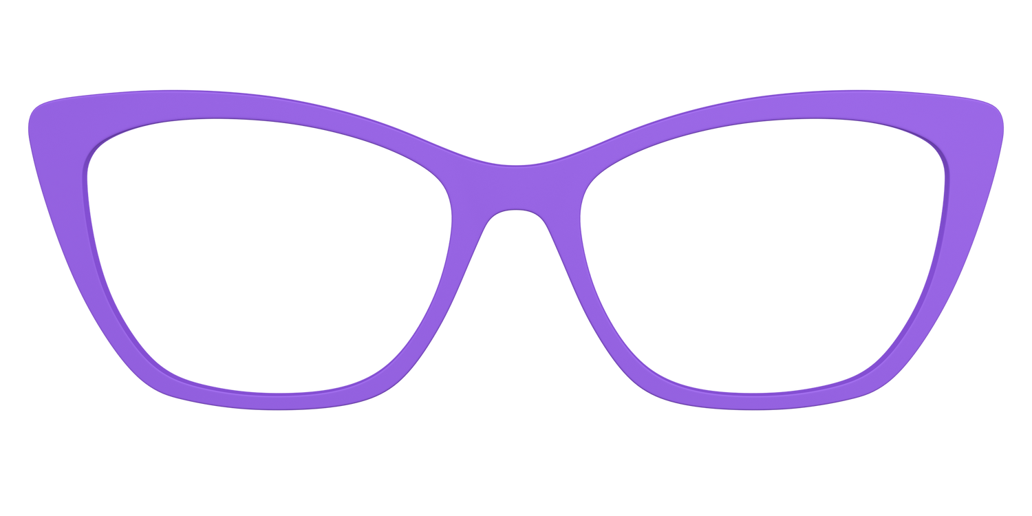 The Purple - Front Top Image - Pair Eyewear