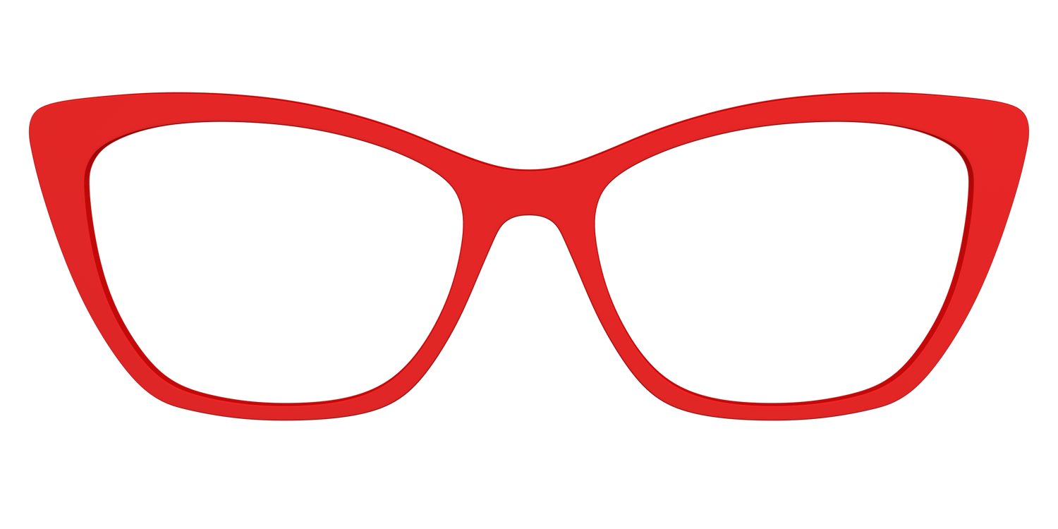 The Red - Front Top Image - Pair Eyewear