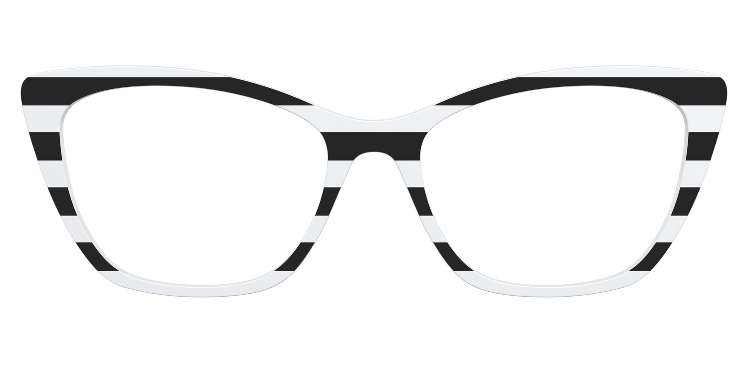The Striped - Front Top Image - Pair Eyewear