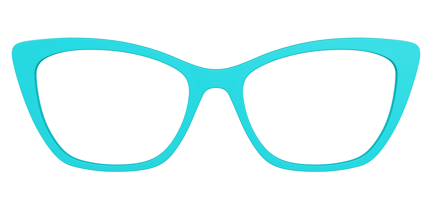 The Turquoise - Front Top Image - Pair Eyewear