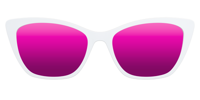 The Polarized White Sun Top - Front Top Thumbnail - Pair Eyewear