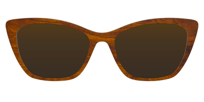 The Polarized Woodgrain Sun Top - Front Top Thumbnail - Pair Eyewear